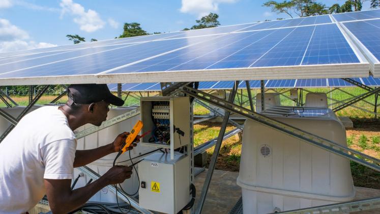 africa solar panels unu ias